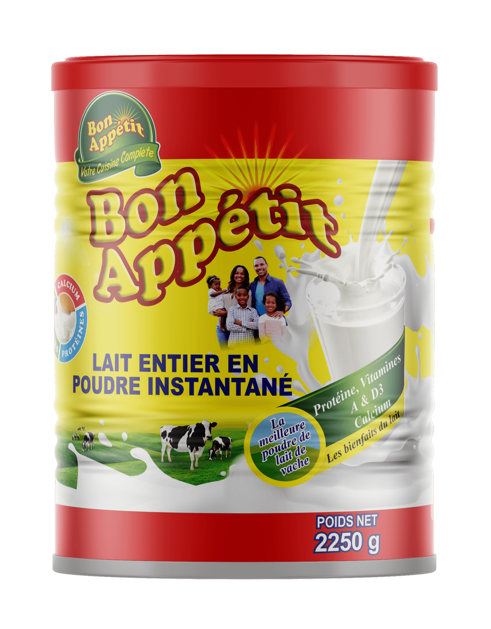 Lait en Poudre 2250g